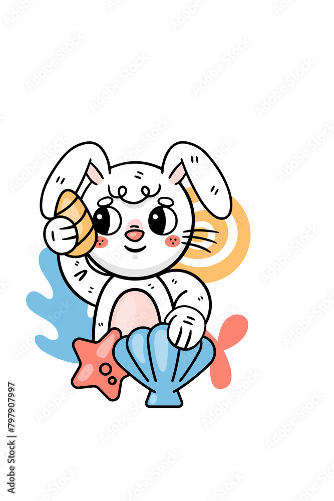 Kawaii Smiley Face Sticker: Cute Character for Any Project Kawaii Smiley Face Sticker: Cute Character for Any Project