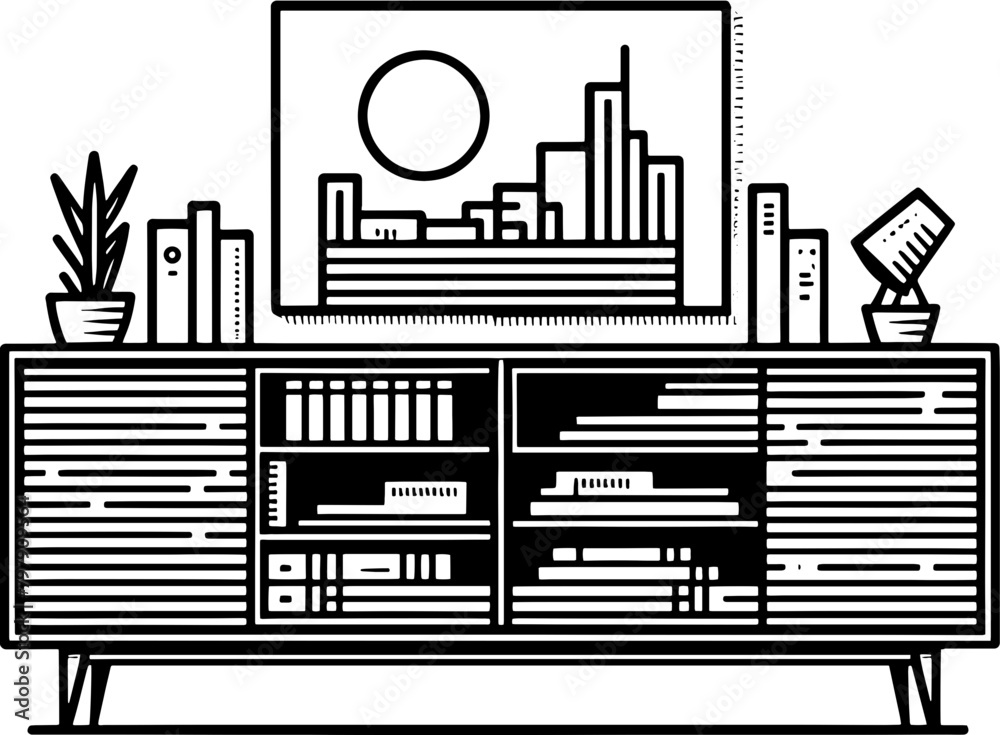 Credenza furniture icon 8 Credenza furniture icon 8