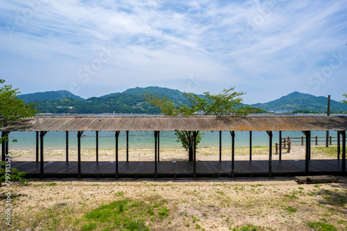 香川県三豊市仁尾町にある無人島の蔦島 photo