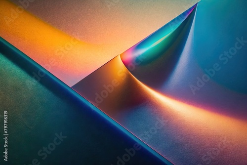 Abstract background with gradients colored  generative ai