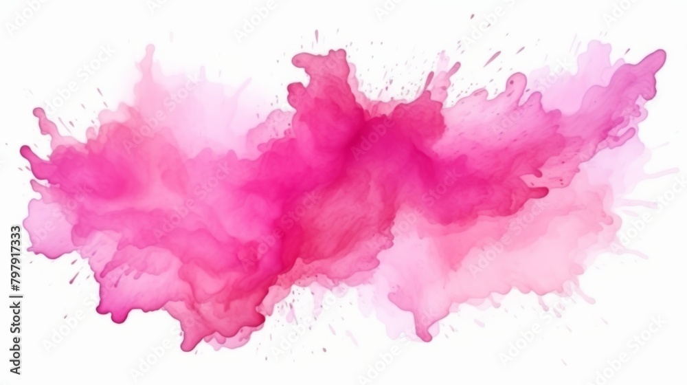 This image depicts a dynamic motion effect with pink watercolor creating an impression of energy and life This image depicts a dynamic motion effect with pink watercolor creating an impression of energy and life