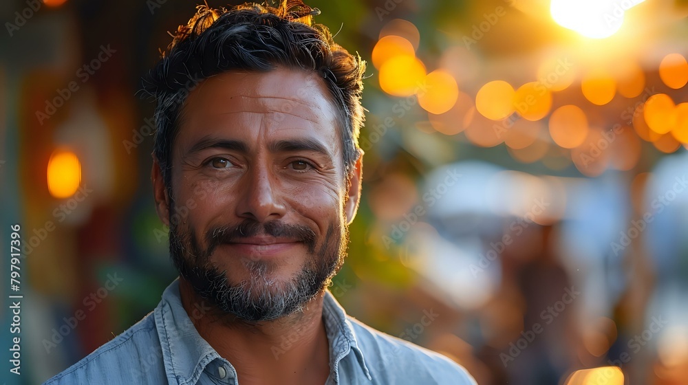 Obraz premium Authentic and Inviting Corporate Headshot
