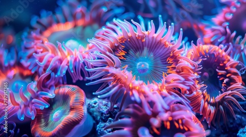 Colorful Corals Close Up © ryker