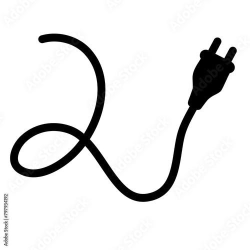 Hand drawn Cable 