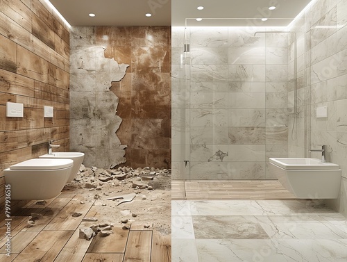 Bathroom remodeling