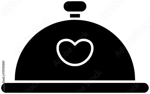 chef illustration caterers silhouette buffett logo catering icon restaurant outline buffet food meal tray self-service cafeteria canteen cuisine dish shape selfservice cookhouse refectory for vector
