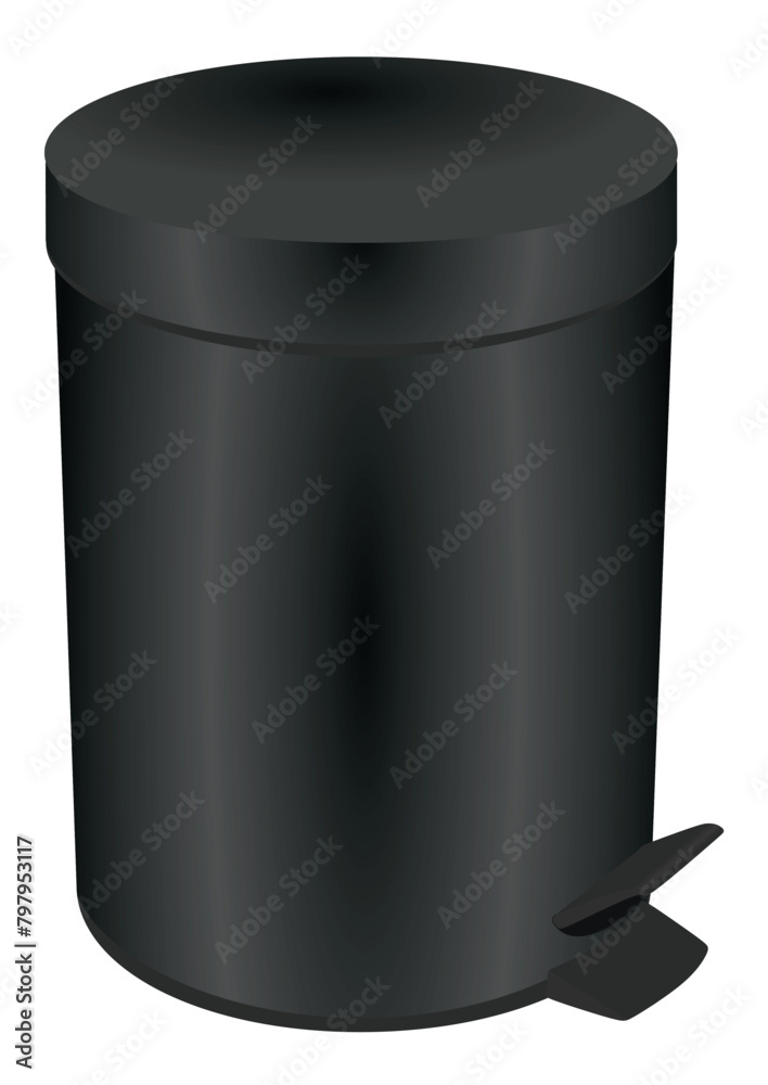 Home recycle bin. vector illustration Home recycle bin. vector illustration