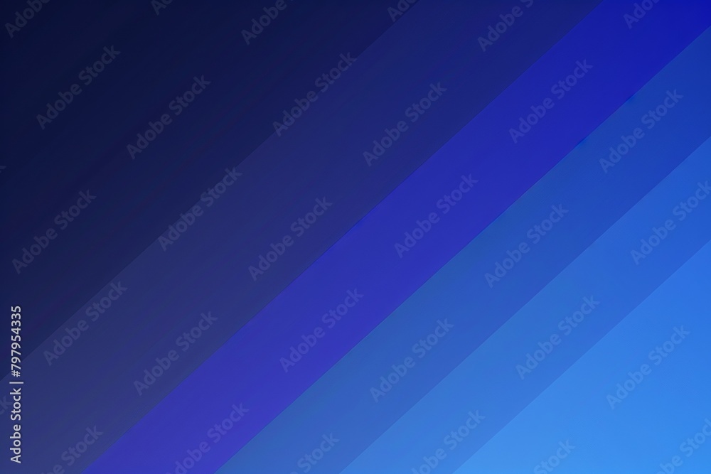 Obraz premium Simple gradient Blue background with diagonal lines