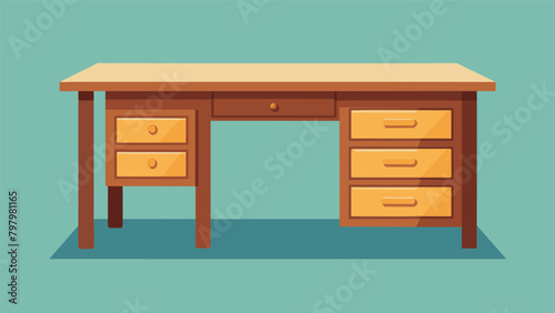 Opting for a solid wooden desk with ample storage and a durable finish instead of buying a flimsy wobbly desk made with cheap materials.