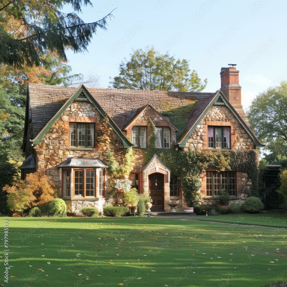 b'An Autumn Day at the English Countryside'