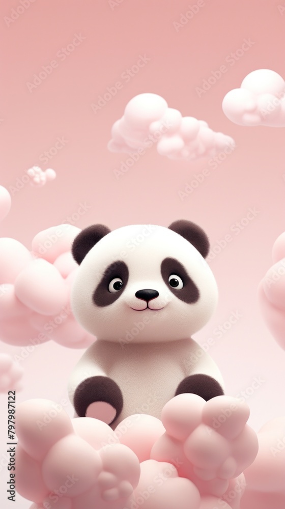 Panda medication pill toy. Panda medication pill toy.