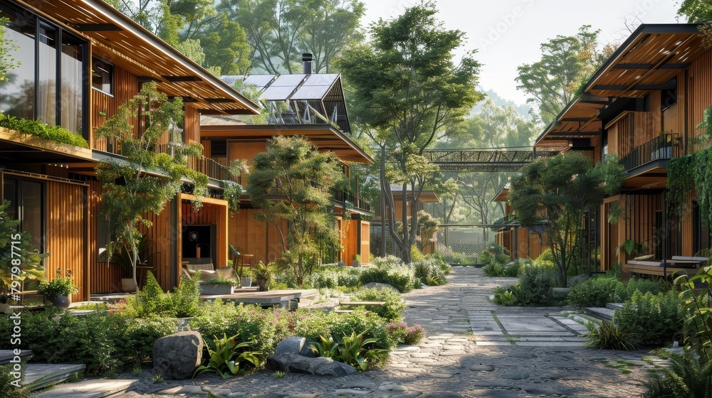 Sustainable Living Connection: A connected sustainable living community with shared gardens Sustainable Living Connection: A connected sustainable living community with shared gardens