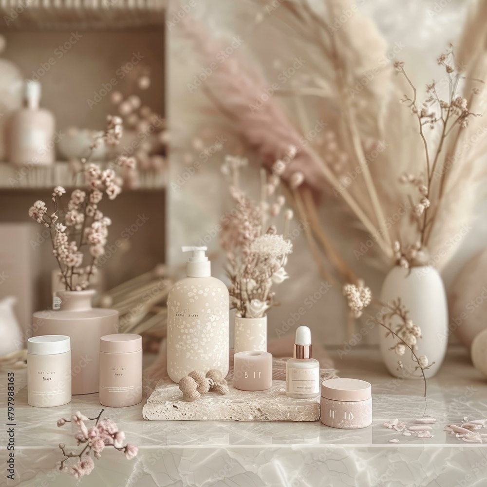 Obraz premium b'Natural Beauty Products'