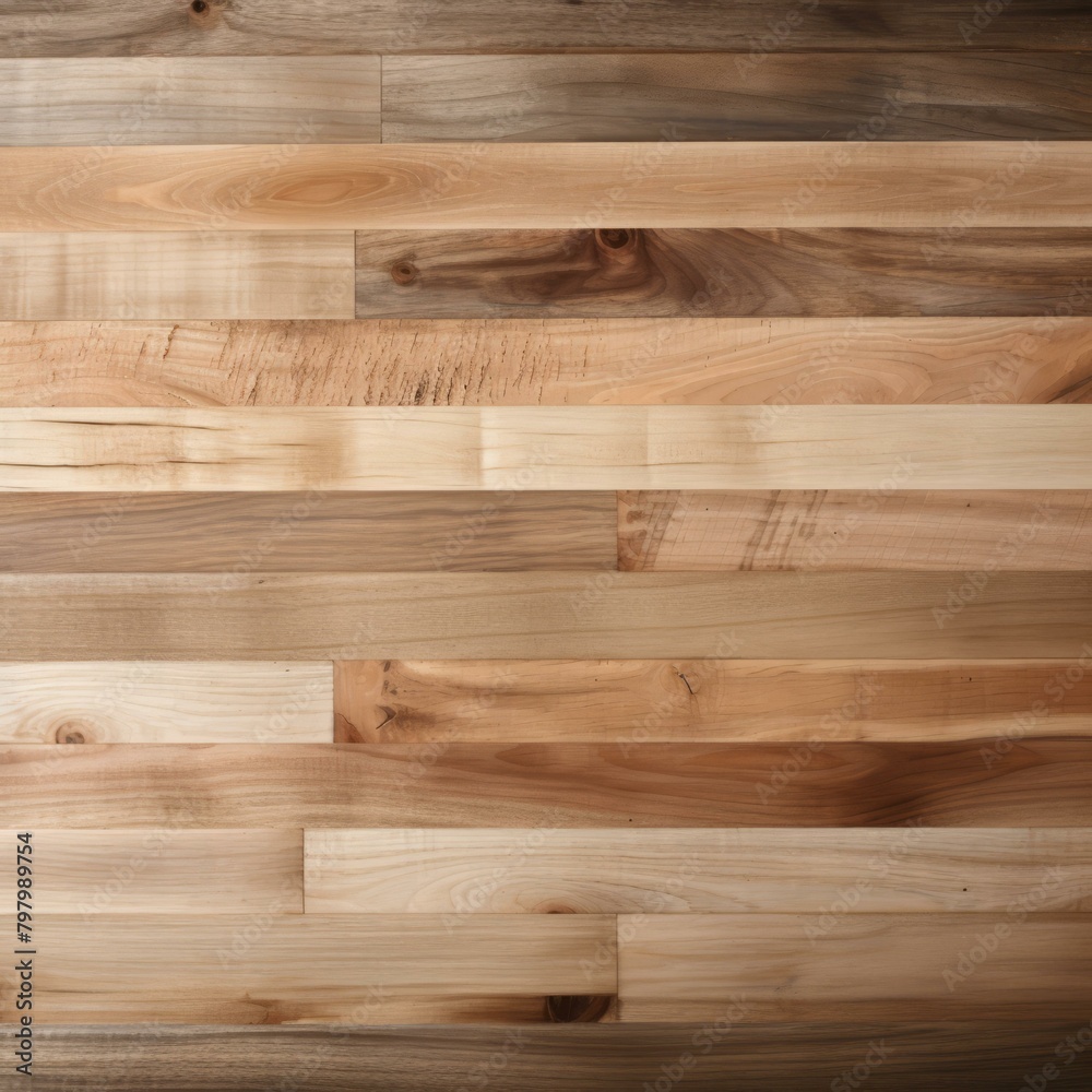 b'Different types of wood arranged together to form a wooden background'