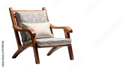 armchair isolated on white background