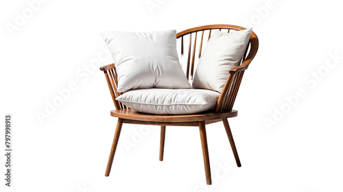 armchair isolated on white background