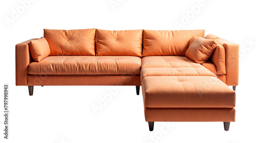 armchair isolated on white background