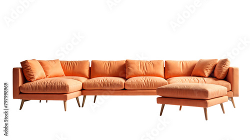 armchair isolated on white background