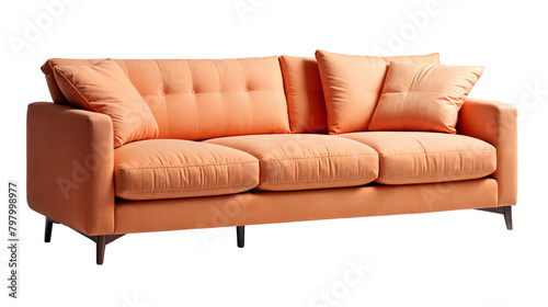 armchair isolated on white background