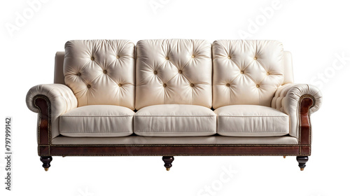 armchair isolated on white background