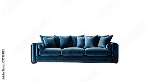 armchair isolated on white background