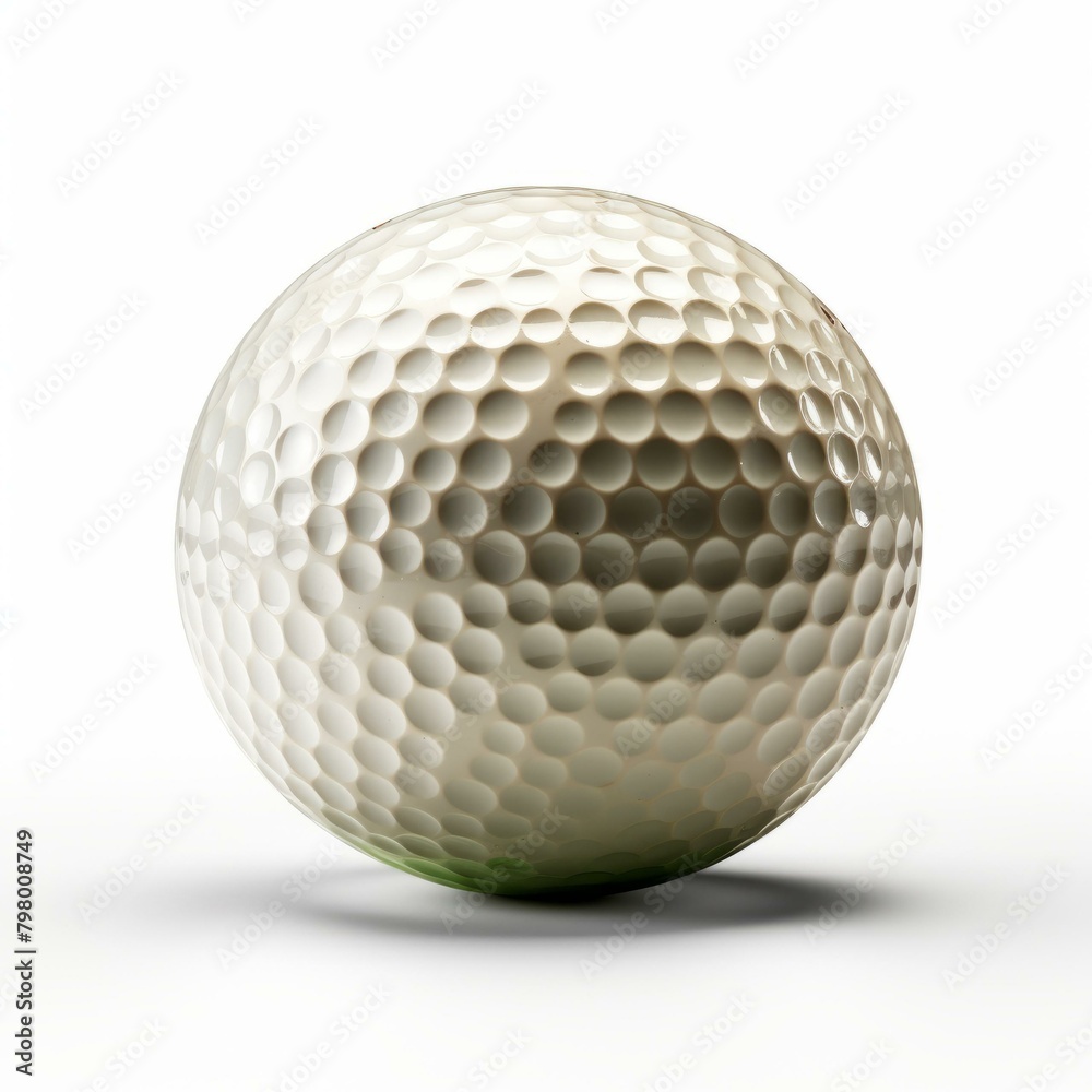 b'A white golf ball on a white background' b'A white golf ball on a white background'