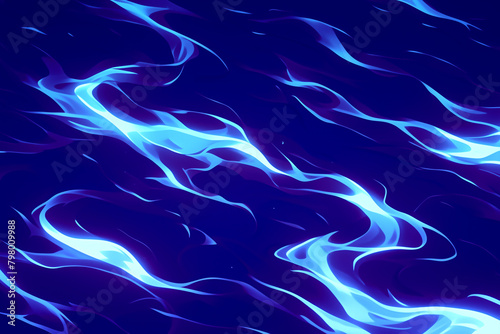 青白く輝く炎の抽象的な背景