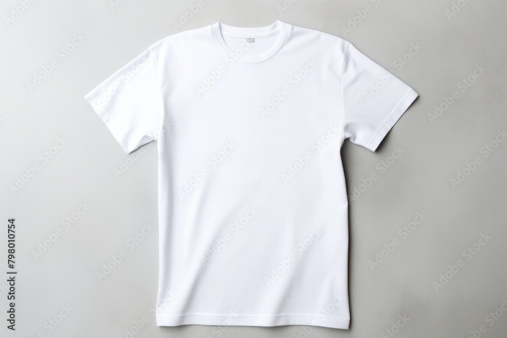T-shirt sleeve white coathanger. T-shirt sleeve white coathanger.