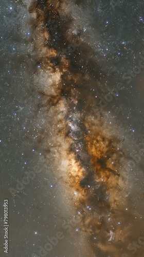 b'Amazing view of the Milky Way galaxy with stars and dust' © Adobe Contributor