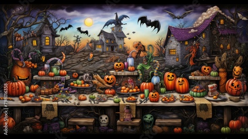 b'A Spooky Halloween Feast'