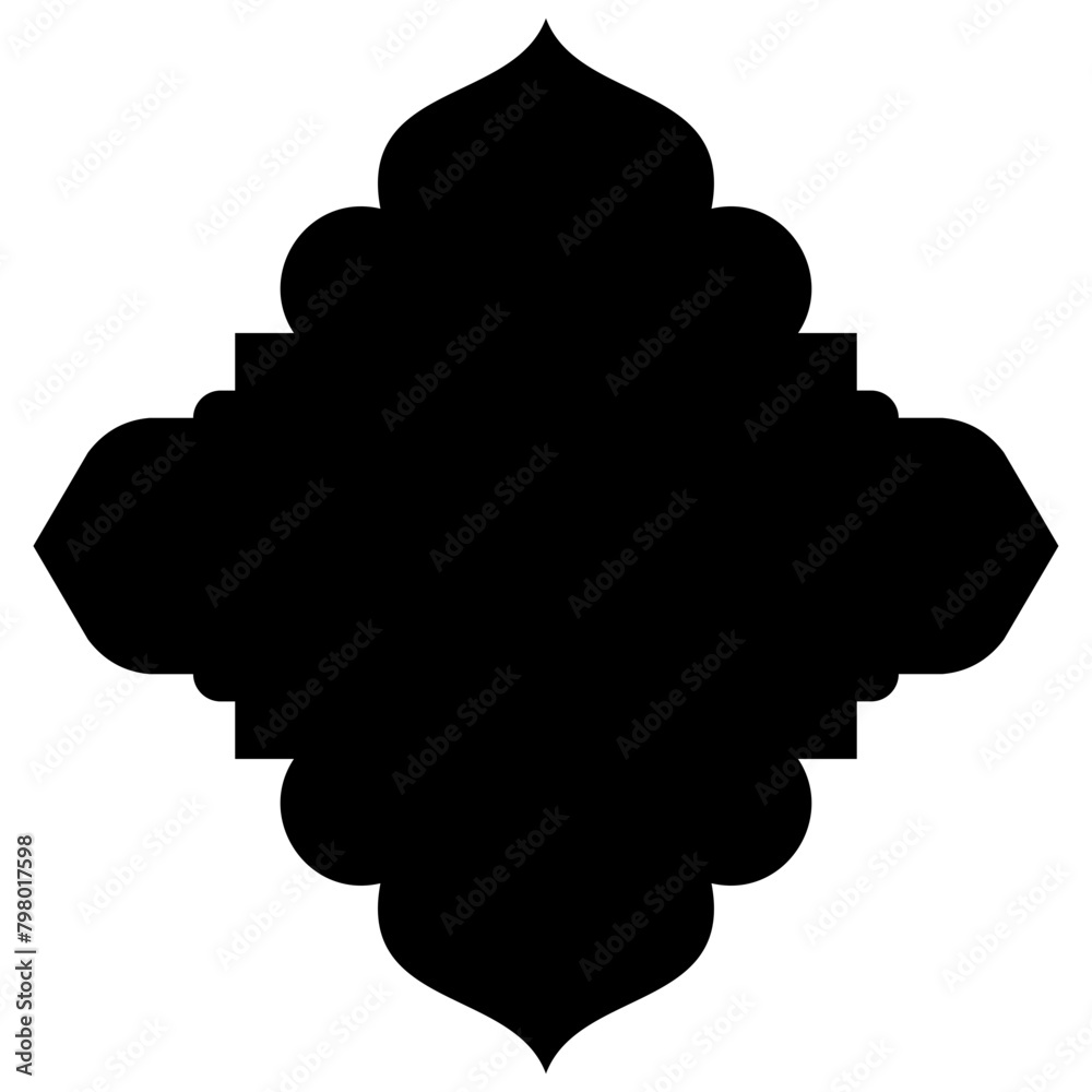Islamic Label Emblem Shape Glyph Pictogram symbol visual illustration Islamic Label Emblem Shape Glyph Pictogram symbol visual illustration