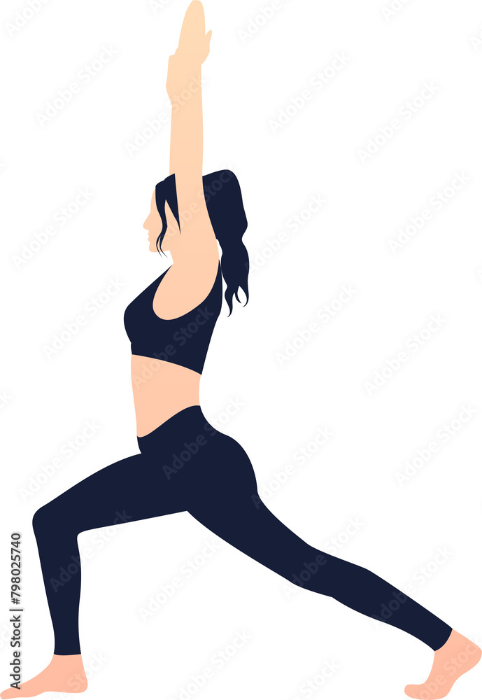 Yoga Pose Silhouette Yoga Pose Silhouette