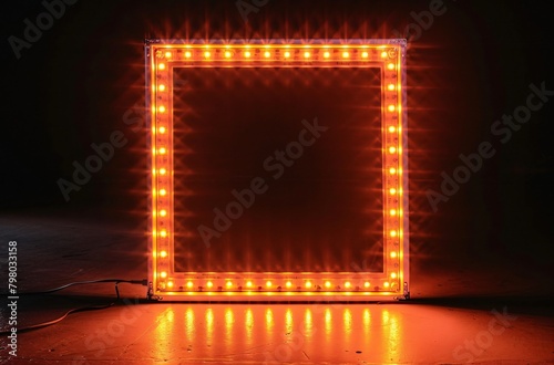 LED light frame for studio photography 