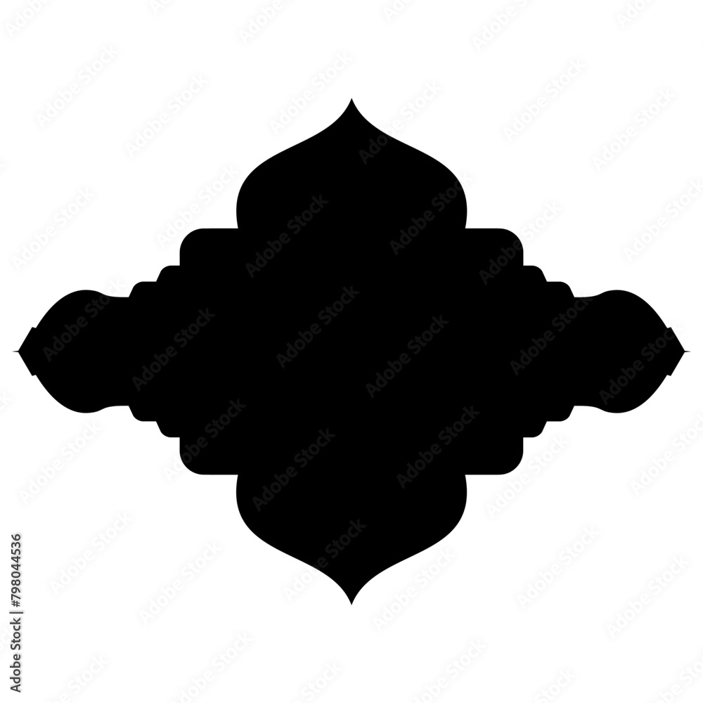 Islamic Label Emblem Shape Glyph Pictogram symbol visual illustration Islamic Label Emblem Shape Glyph Pictogram symbol visual illustration