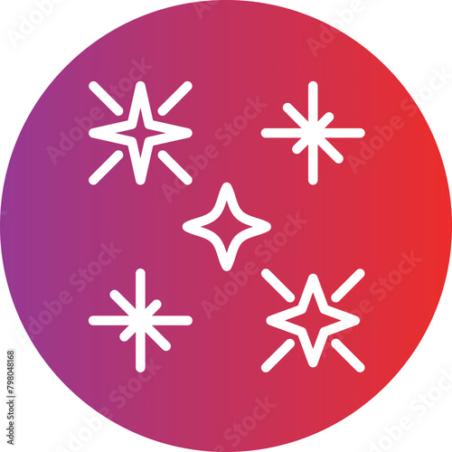 Glitter Icon Style
