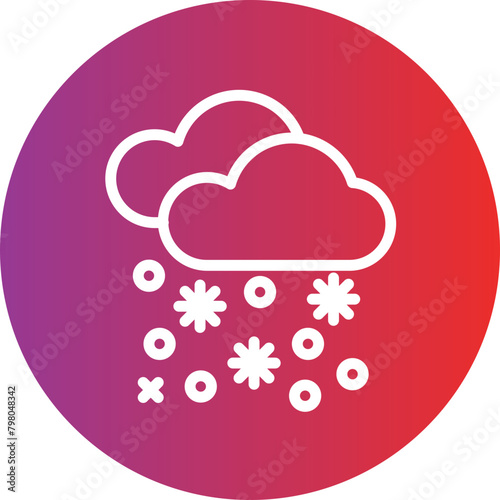 Snowfall Icon Style