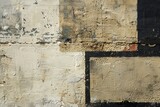 Weathered Junction. Textural Interplay on a City Wall Abstract Art Piece.