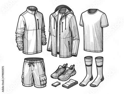 Menswear Outerwear Essentials illustration