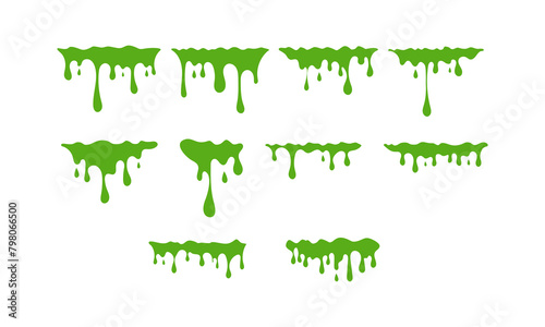 Dripping Liquid Paint Element Set