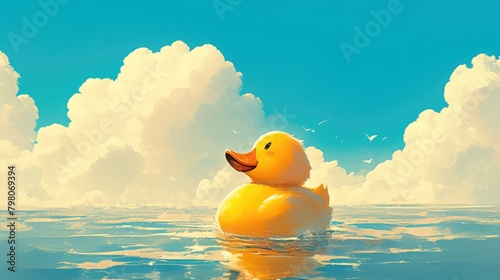 2d icon of a duck