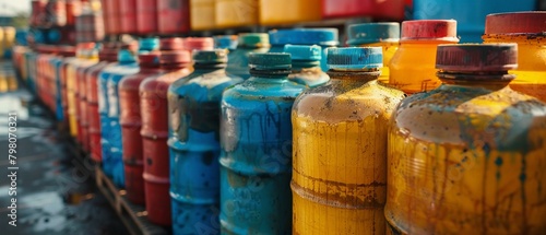 Chemical Disposal, Show proper disposal methods for hazardous substances