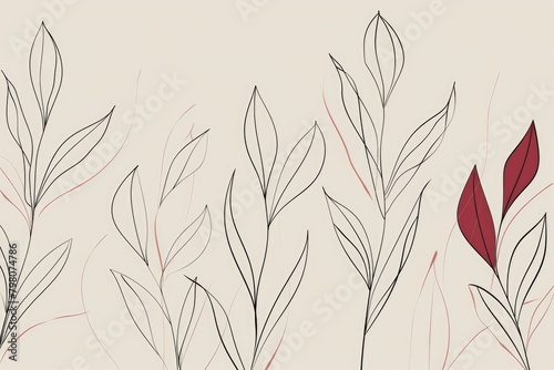Vibrant red leaves on a clean white background. Perfect for autumn-themed designs