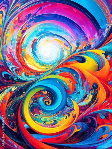 abstract background  rainbow color 