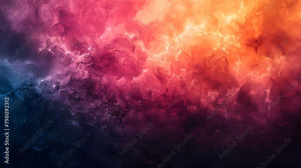 the depths of creativity with an abstract gradient background adorned with intricate grainy textures