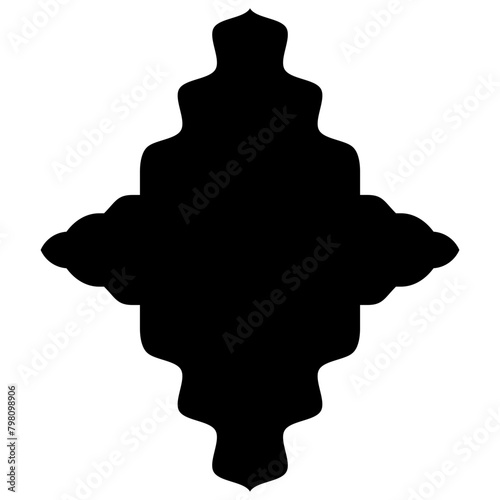 Islamic Label Emblem Shape Glyph Pictogram symbol visual illustration