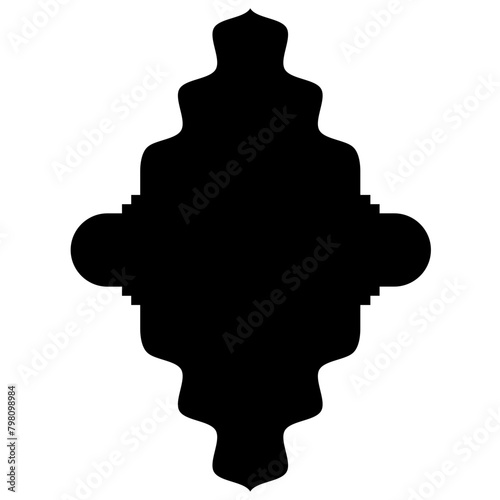 Islamic Label Emblem Shape Glyph Pictogram symbol visual illustration