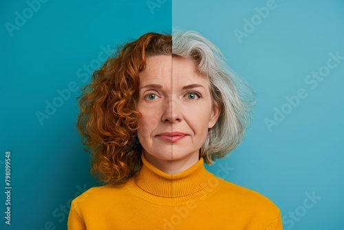 Ages health narrative skin rejuvenation methods emphasizes aging representation, contrasting age fine lines with aging skin care realities and effects.