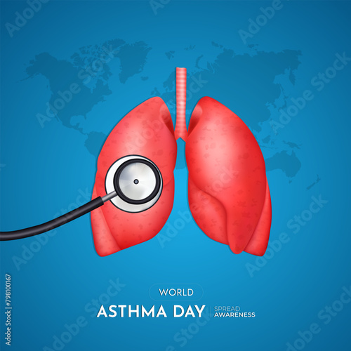 World Asthma Day Social Media Post