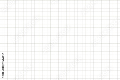 Graph paper. Printable squared grid paper with color horizontal lines. Geometric background for school, textures, notebook, diary. Realistic lined paper blank size reversal A5