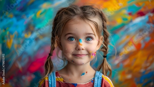 Childrens art session fosters creativity fine motor skills and selfexpression with care. Concept Art & Creativity, Fine Motor Skills, Self Expression, Children's Activities, Fun Learning photo